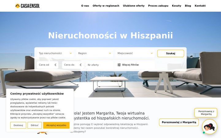 Screenshot of casaensol.pl