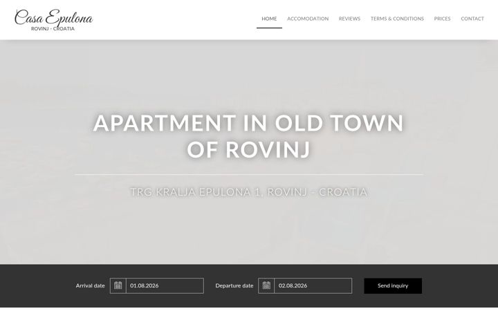 Screenshot of casaepulona.com