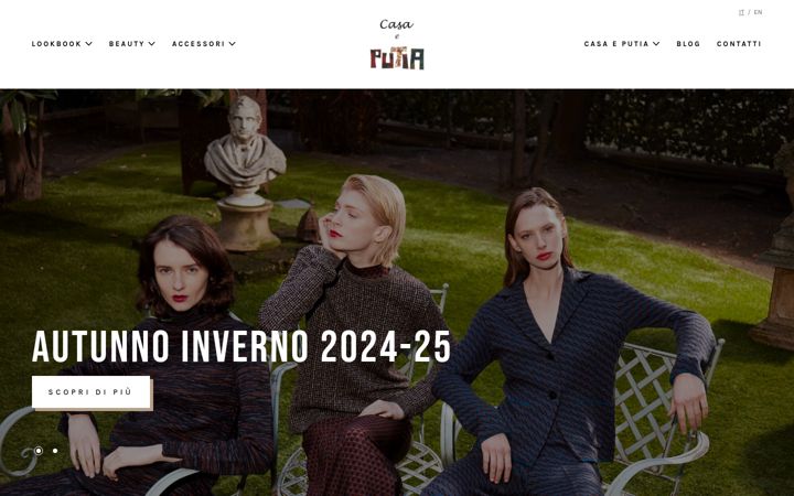 Screenshot of casaeputia.com