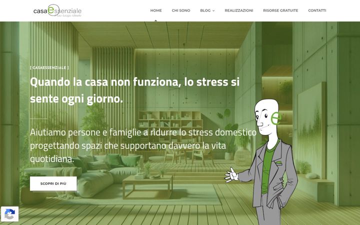 Screenshot of casaessenziale.it