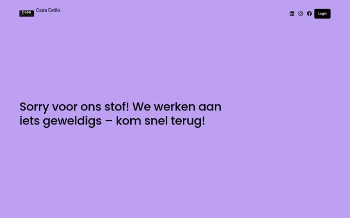 Screenshot of casaestilo.nl