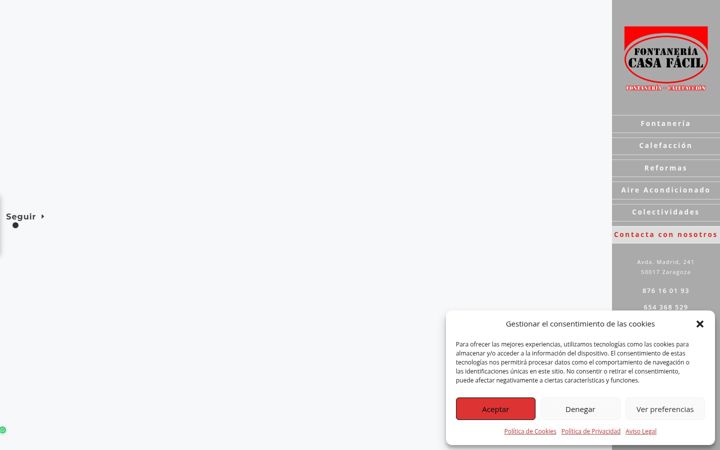Ekrānuzņēmums no casafacilfontaneria.es