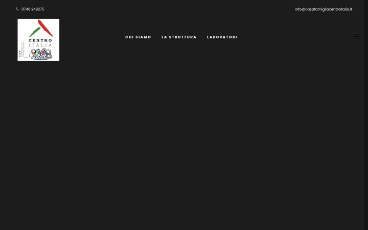 Screenshot of casafamigliacentroitalia.it
