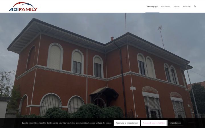 Captura de pantalla de casafamigliavercelli.it