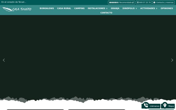 Screenshot of casafausto.es
