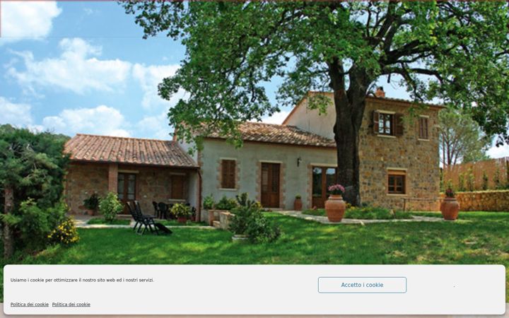 Screenshot of casafibbianello.com
