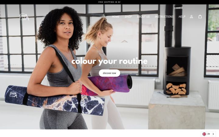 Screenshot of casafit.de