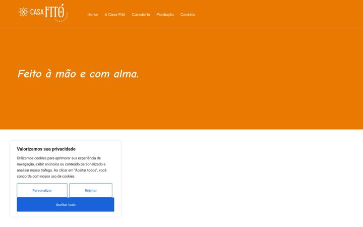 Screenshot of casafito.com.br