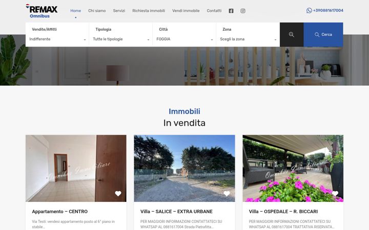 Screenshot of casafoggia.net