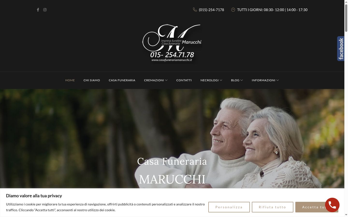 Captura de ecrã do banner de consentimento apresentado antes de qualquer interação