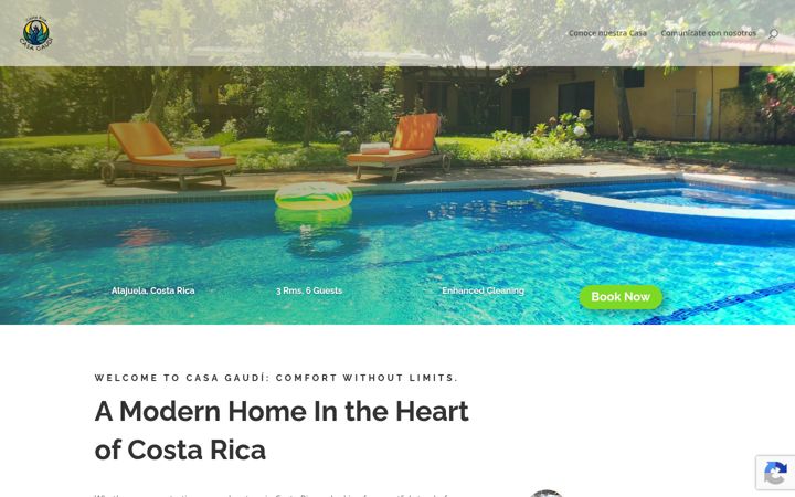 Screenshot of casagaudi.com