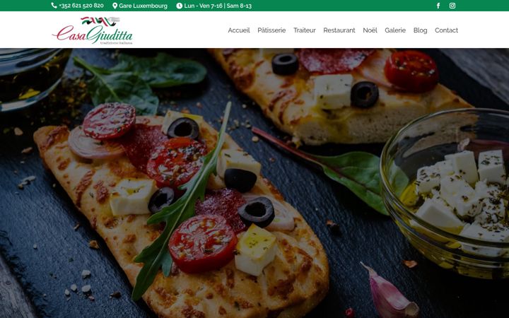 Screenshot of casagiuditta.lu