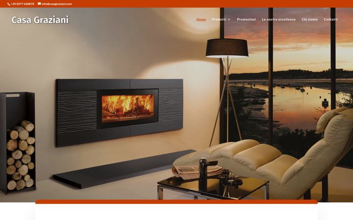 Screenshot of casagraziani.com
