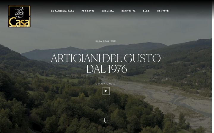 Screenshot of casagraziano.com