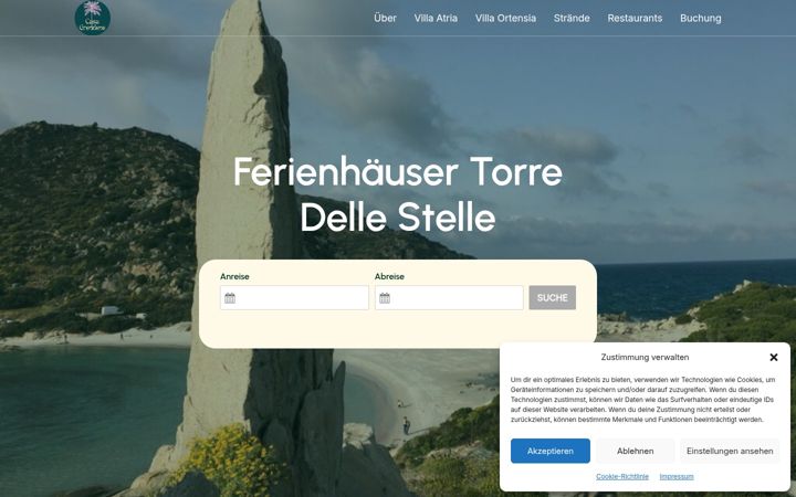 Screenshot of casagrendene.com