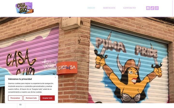 Screenshot of casaguo.com