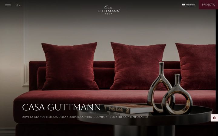 Screenshot of casaguttmann.com