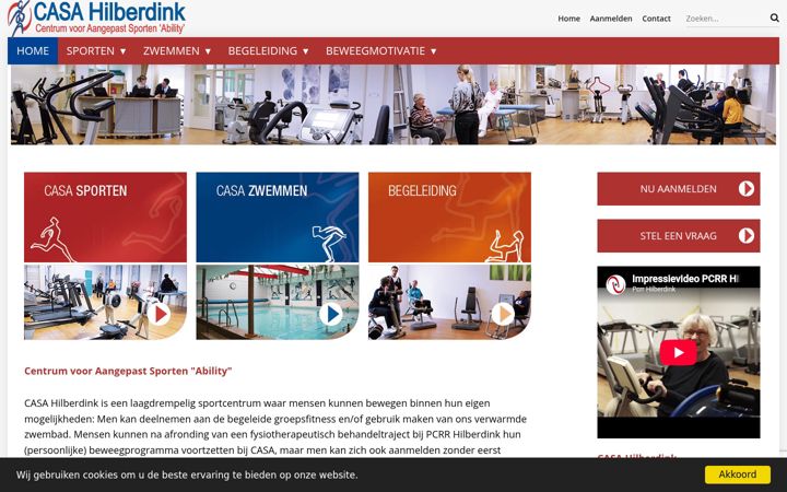 Screenshot of casahilberdink.nl