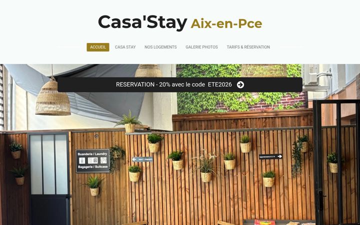 Screenshot of casahotel.fr