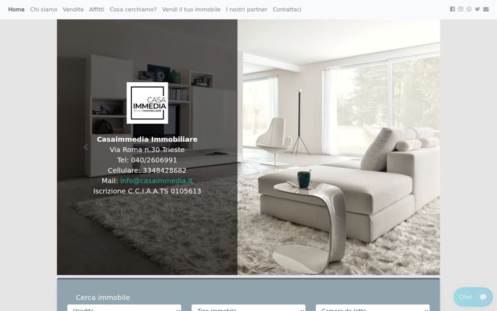 Screenshot of casaimmedia.it