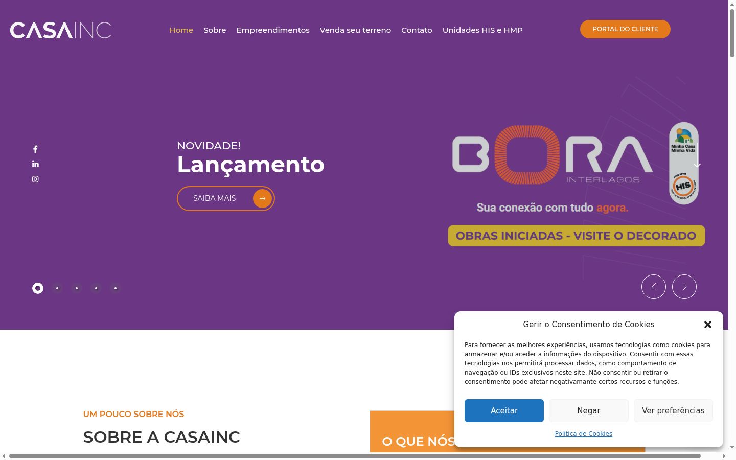 Captură de ecran a bannerului de consimțământ afișat înainte de orice interacțiune