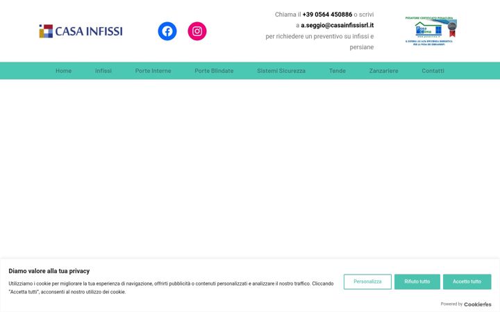 Screenshot of casainfissisrl.com
