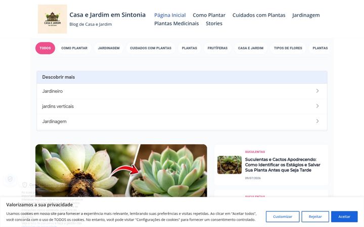 Screenshot of casajardimsintonia.com.br