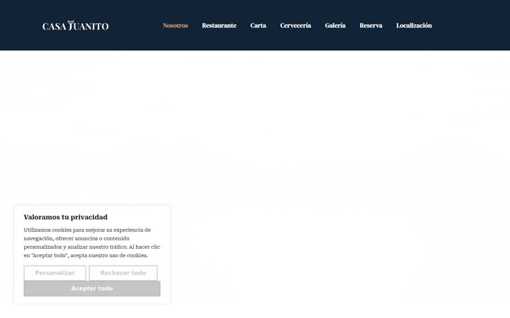 Screenshot of casajuanito.com