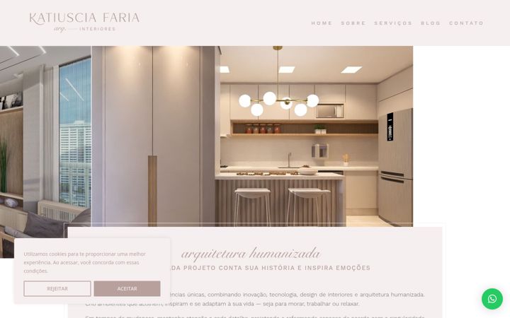 Screenshot of casak.arq.br