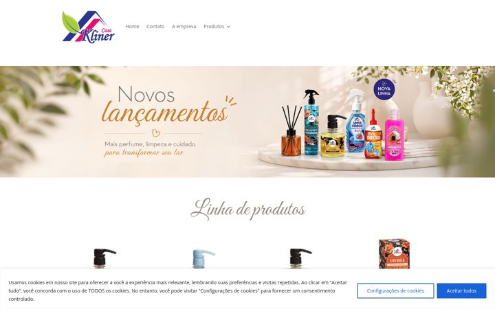 Captură de ecran a casakliner.com.br