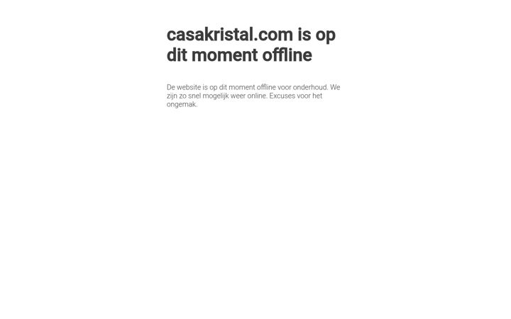 Screenshot of casakristal.com