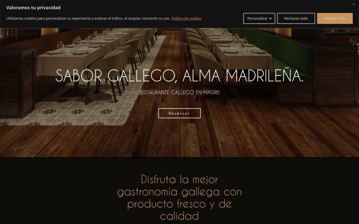 Screenshot of casalampazasmadrid.com