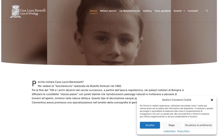 Screenshot of casalaurabaravelli.com