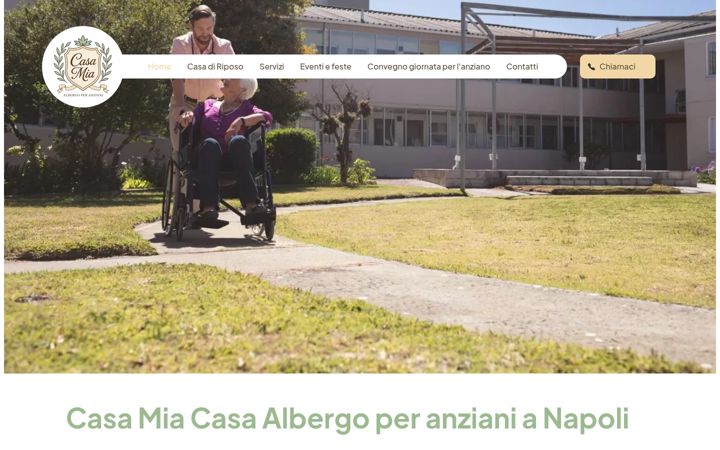 Captura de ecrã de casalbergonapolicasamia.it