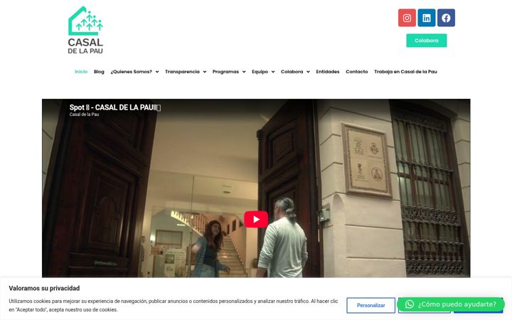 Snimka zaslona za casaldelapau.org