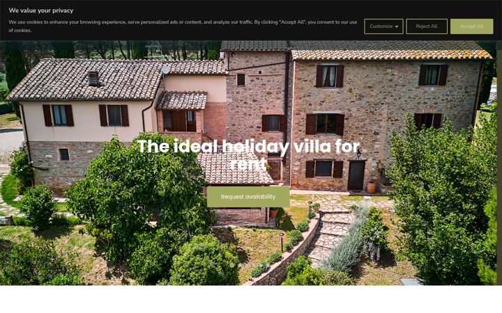 Screenshot of casalecontejacopo.com