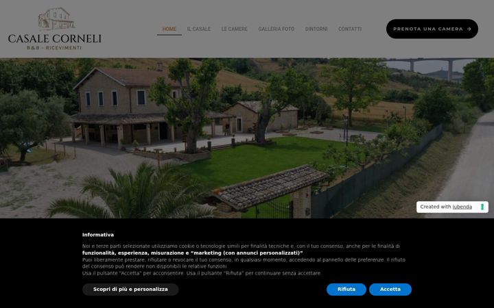 Screenshot of casalecorneli.it