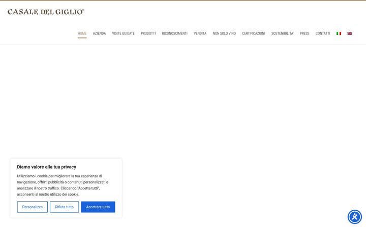 Screenshot of casaledelgiglio.it