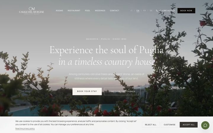 Screenshot of casaledelmurgese.eu