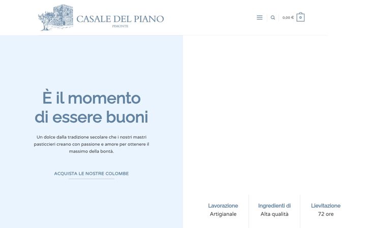 Screenshot of casaledelpiano.com