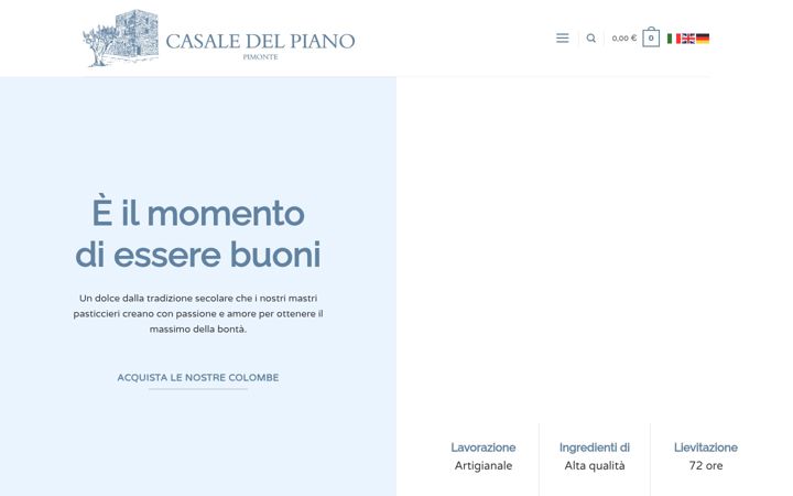 Screenshot of casaledelpiano.eu