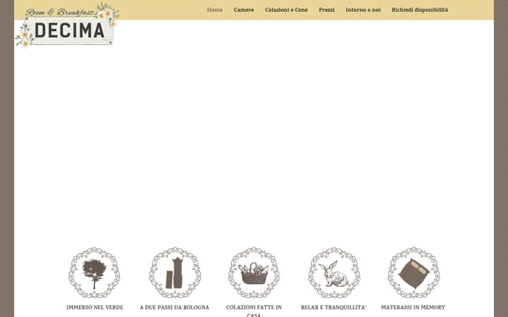 Screenshot of casaleladecima.it