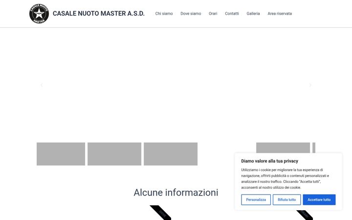 Screenshot of casalenuotomaster.it