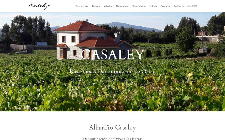 Screenshot of casaley.es