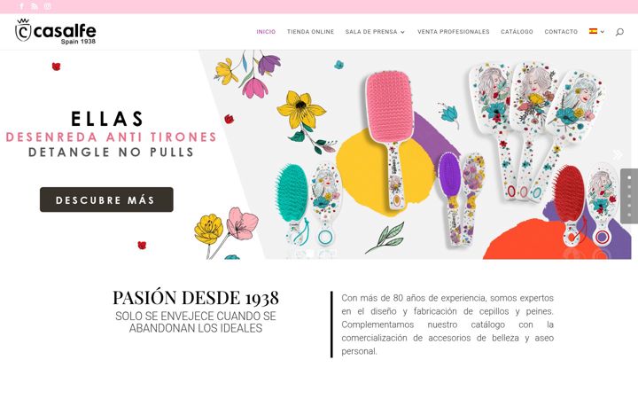 Screenshot of casalfe.es