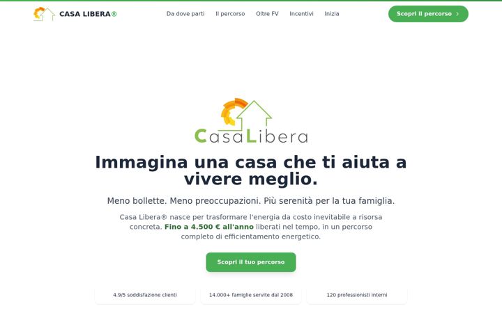 Screenshot of casalibera.click