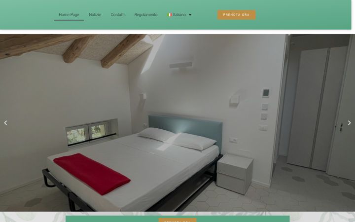 Screenshot of casalihostel.it