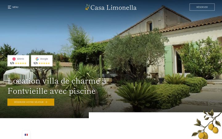 Ekrano kopija casalimonella.fr
