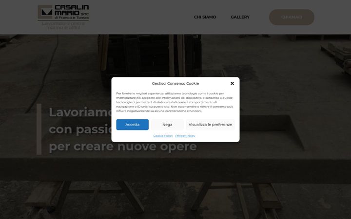 Screenshot of casalinmario.com
