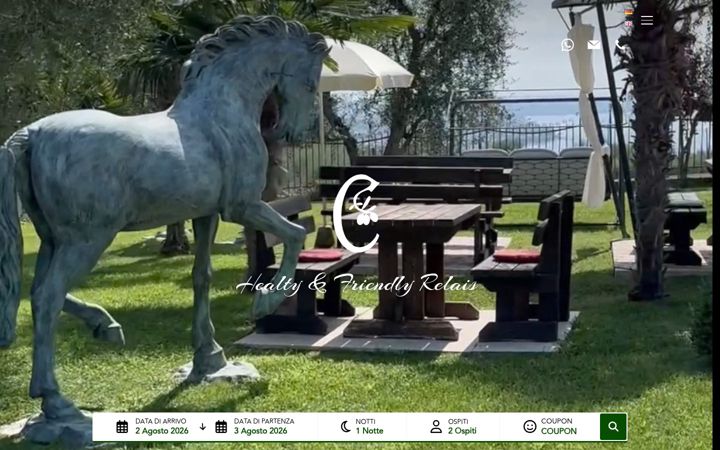 Captura de ecrã de casaliva.it